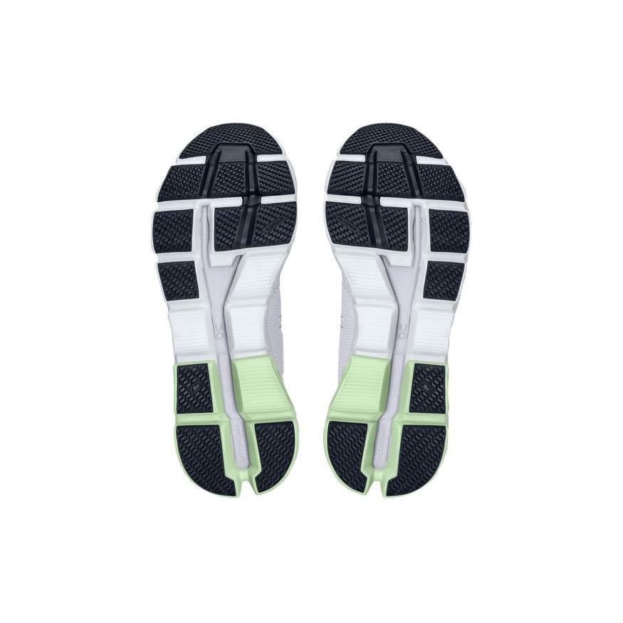 On Cloudflyer Abrasion Resistant Breathable Low Top Running Shoes Women's White Green 21.99031