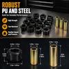 PU Steel Suspension Bushing Sleeve 18 Pcs Bushing Sleeve Kit A Arm Bushing Kit  For Club Car DS