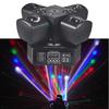 New DJ Lamps LED 48W Beam Stage Disco Party Bar Show Light Four Arms Moving Head Laser Light Remote Control