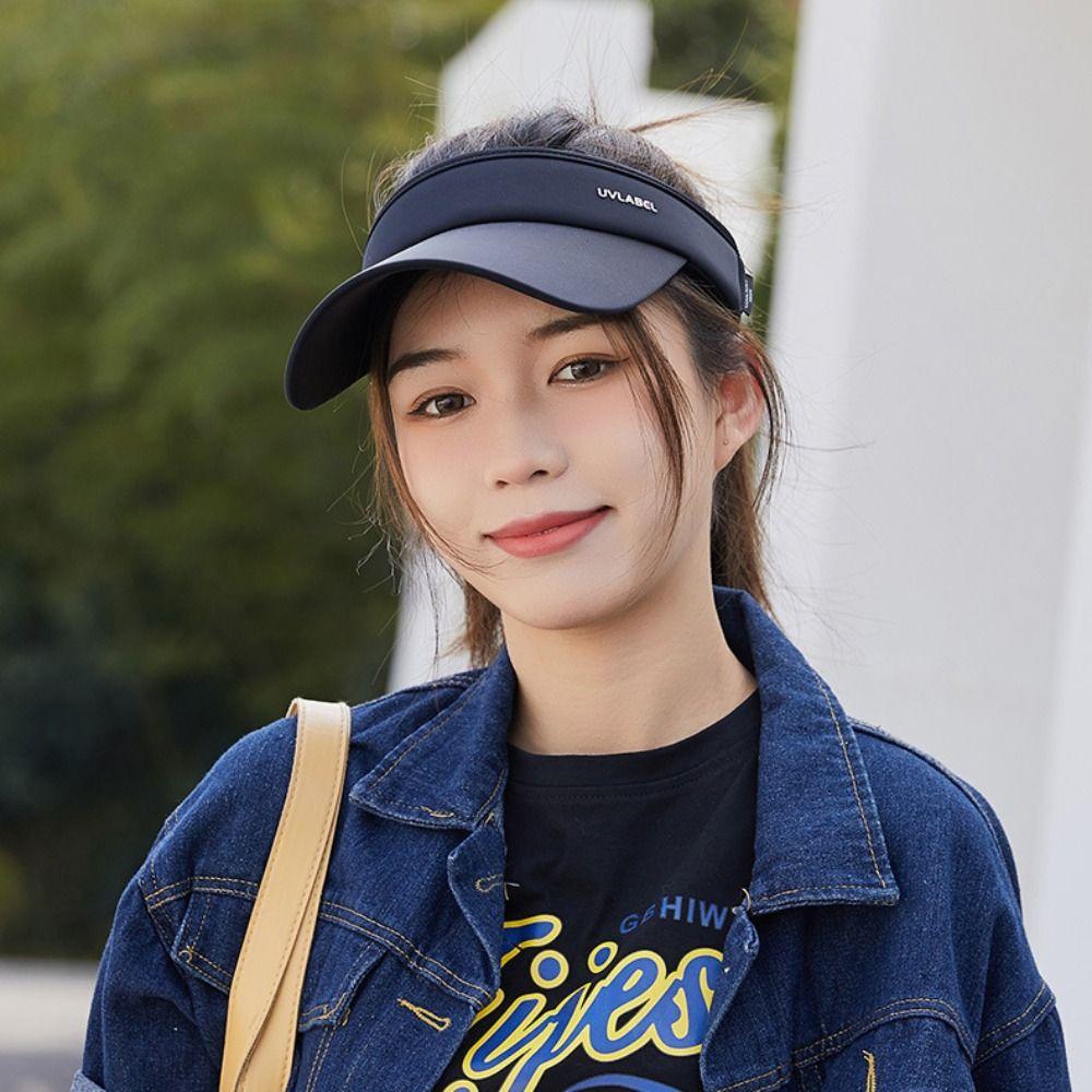 Sunscreen Empty Top Hat UV Protection Female Sunshade Hat Simple Sun Protection Hat  Summer