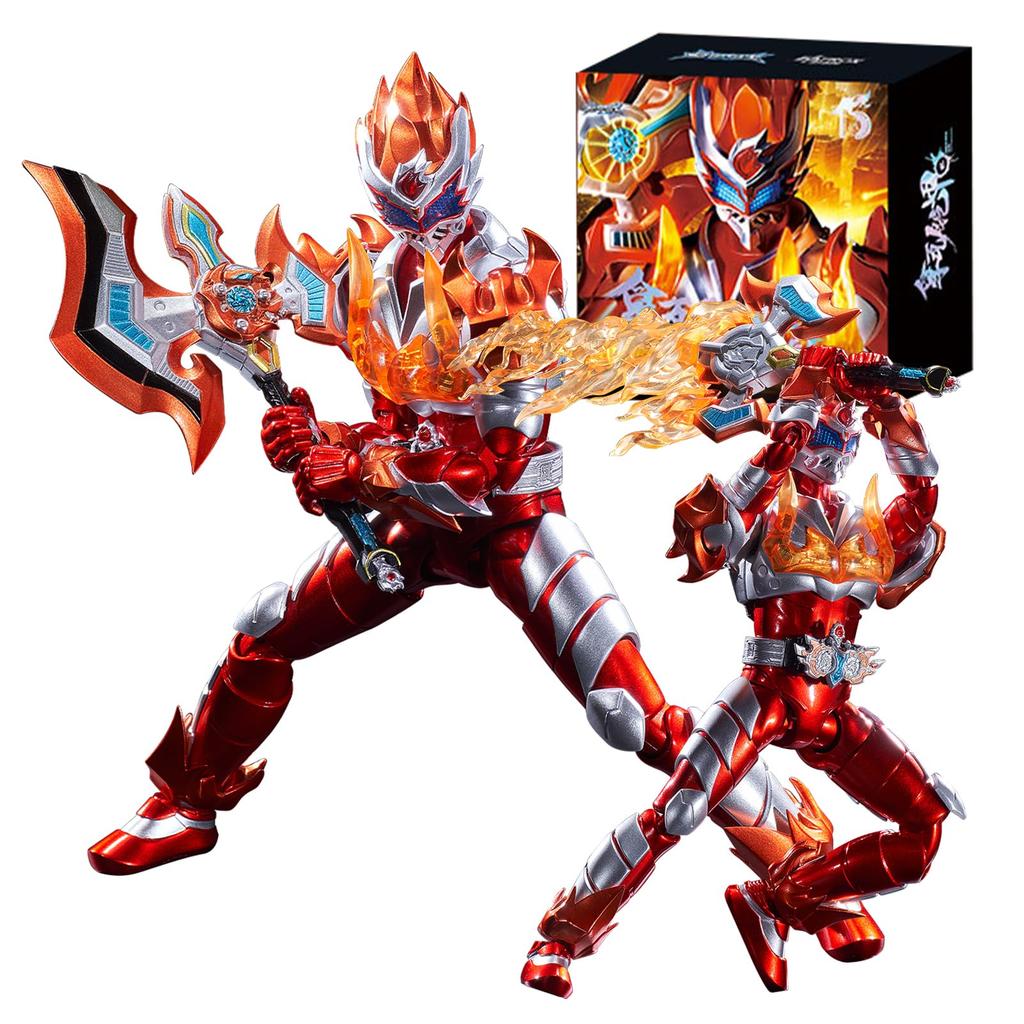 TOP TOY SOUL ARMOR LAVA Warrior Armor Soul Action Plastic Model Transformation Christmas PVC Plastic Model Series (Armor - Nawa) Figure, Figure,