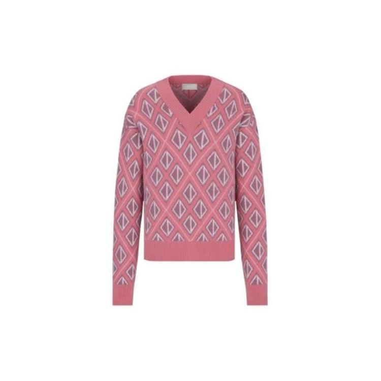 DIOR Homme Cd Diamond Motif Jumper 283M641A-T067-484