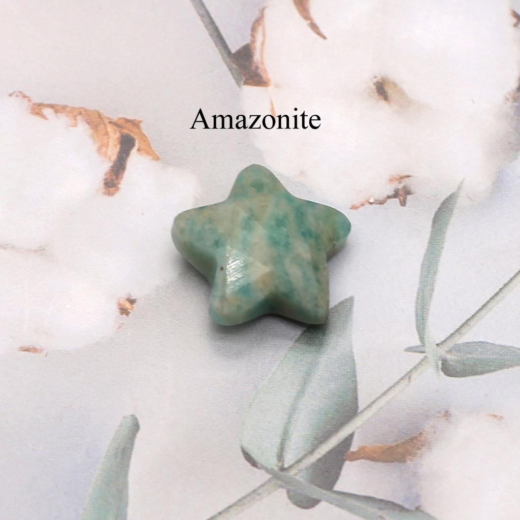 1 Stück, Boho-Reiki-Heilkristall-Anhänger, Pentagramm-Naturstein, Amethyst-Edelstein-Anhänger zur Schmuckherstellung, Zubehör, DIY-Weihnachtsgeschenke, 15 x 15 mm