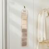 New 7 Grid Underwear Storage Bag Wall-mounted Behind The Door Sock Organizer Accessories Closet Wardrobe Hanging Organizer