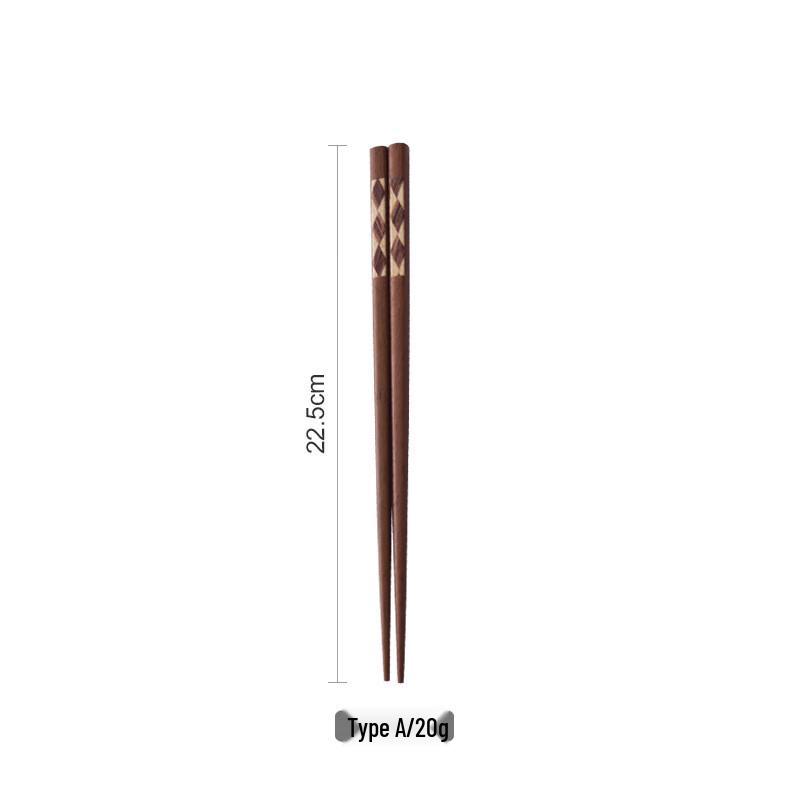 ZISIZ Japanese Style Wooden Chopsticks