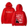 Felpa con cappuccio grafica album musicale Yungblud Rocker Uomo Donna Moda Retrò Streetwear Rock Unisex Oversize Felpe con cappuccio