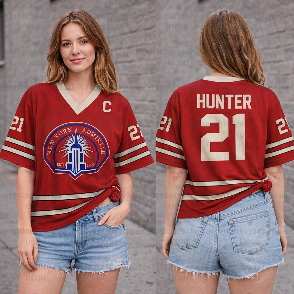2026 Nuova Maglia da Hockey Rivalry Riscaldata da Uomo Donna Manica Corta T-shirt Rozanov HOLLANDER Maglietta a Manica Corta Top