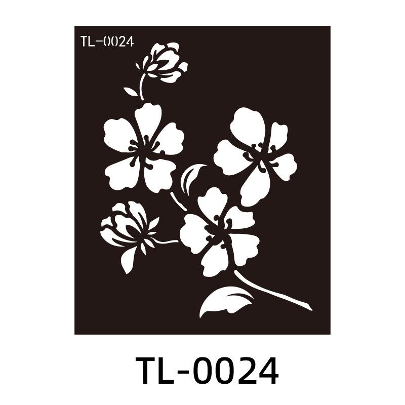 Beauty Sticker Hollow Tattoo Sticker Juice Inkjet Tattoo Template Diy