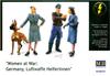Master Box German 2 Female Crew Officer and Large Dog Set Plastic Model MB35057 1/35 Assistants, Member,