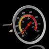 Metal Barbecue Stove Thermometer Stainless Steel Barbecue Stove Heat-resistant Thermometer Kitchen Baking Thermometer Accessorie
