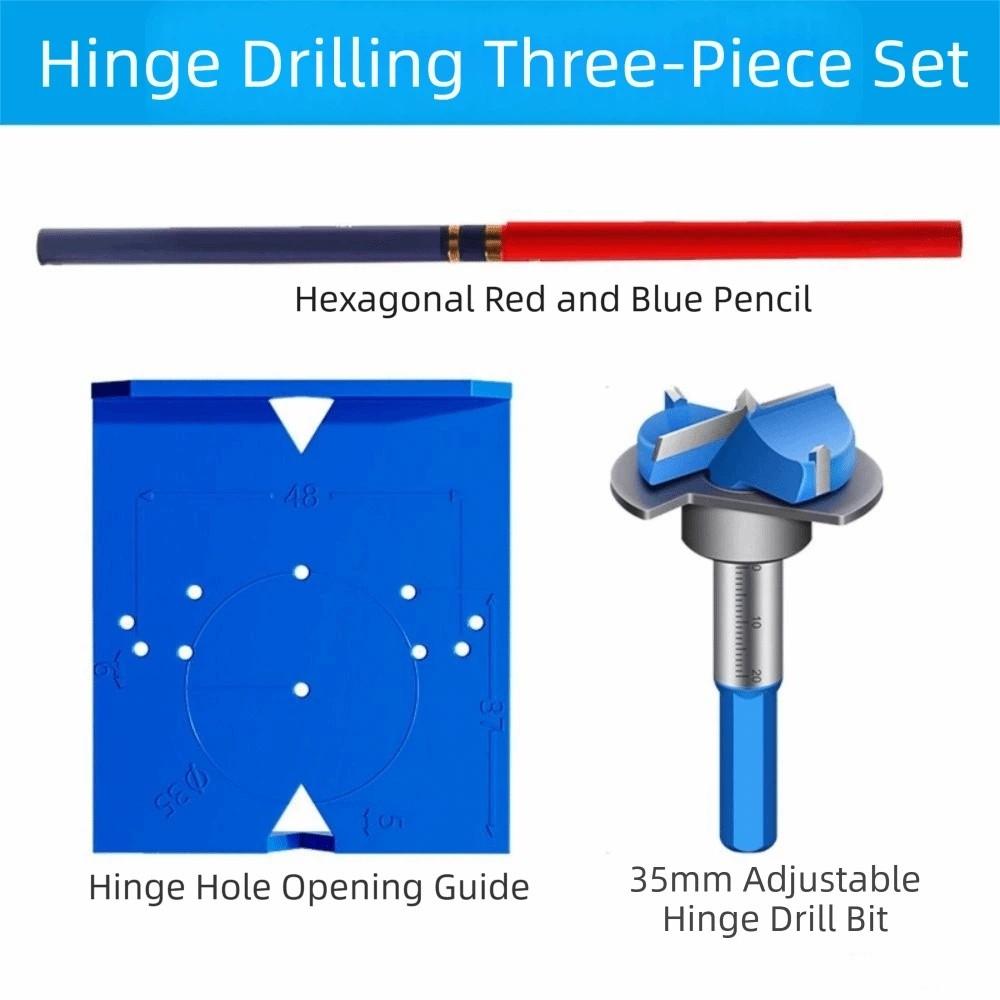3/4Pcs Hinge Hinge Positioning Tool Hinge Installation Tool  Woodworking Projects