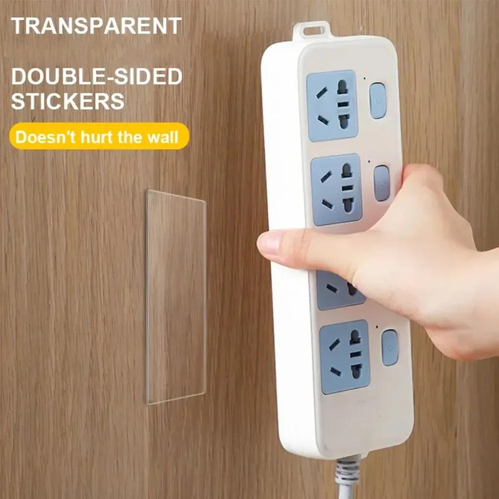 240/120pcs Reusable Double Sided Adhesive Tape Multifunctional Waterproof Transparent Pvc Nano Tapes Office Home Supply