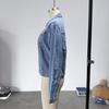 European and American Slim Lapel Fashion Denim Jacket