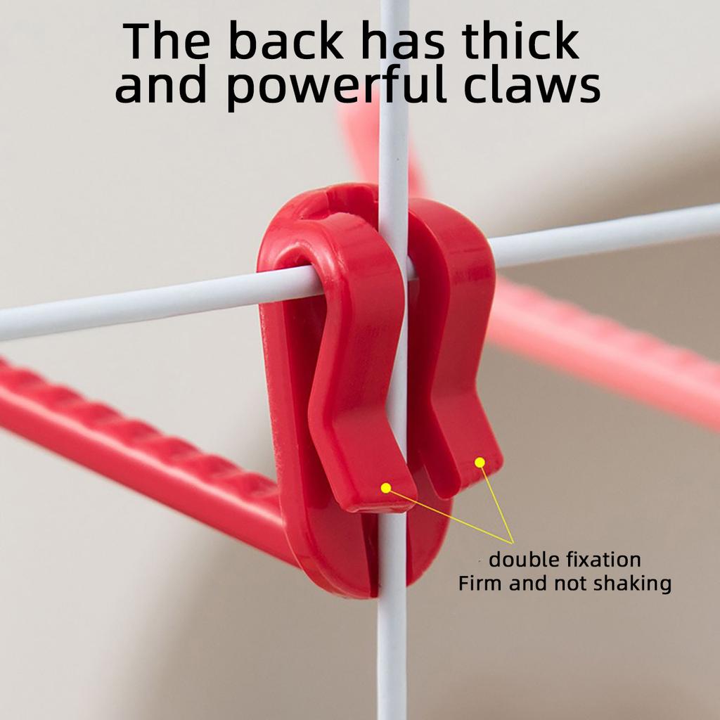 5pcs Multi-Purpose Metal Mesh Panel Hook Supermarket Store Product Display Rack Jewelry Toy Key Storage Hanger Home Organization