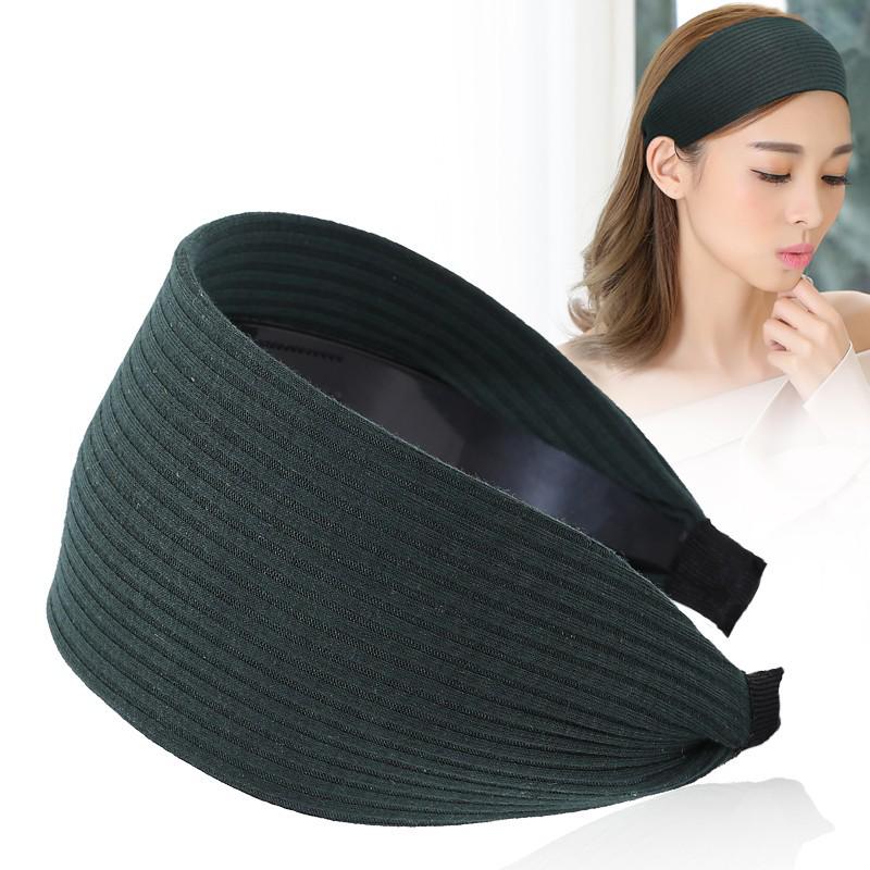 Cross-Border Wide Headband: Non-Slip Women's Hair Cover for White Hair and Baby Hair