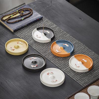 Kreativer Räucherstäbchenhalter Räuchergefäß Kerzenständer Indoor-Aromatherapieofen Keramik Heimdekoration