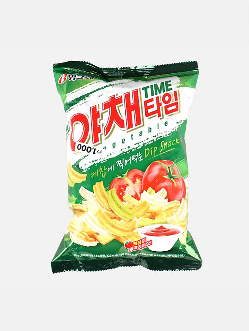 Binggrae Vegetable Time Dip Crackers 70g 1ea