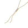 Fashion Luxury Diamond Choker Necklace Stainless Steel Real 18k Gold Plated Dainty Elegant Zircon Link Necklace for Women Gift