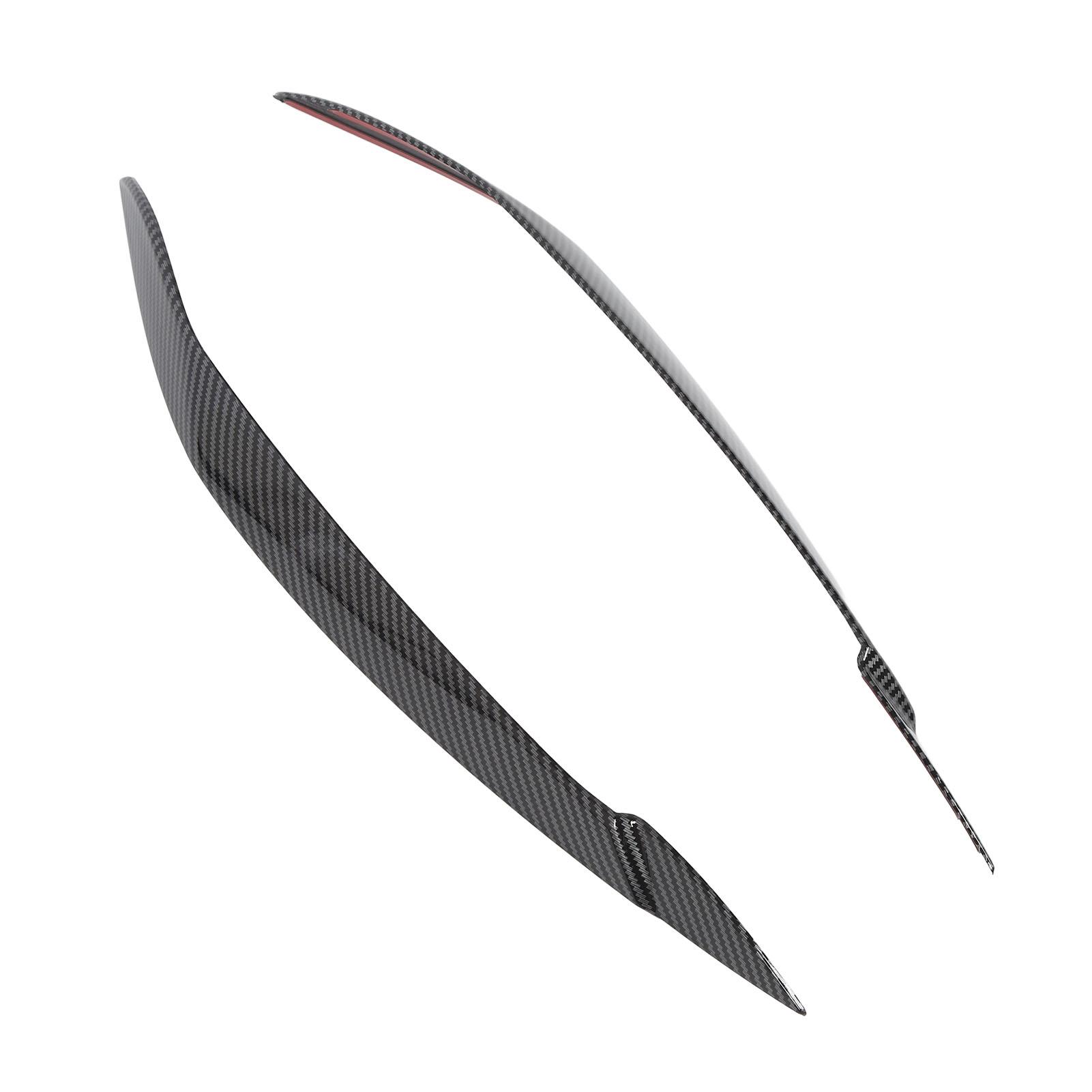 

1 Pair Headlight Eyebrow Left Right Fade Proof Front Headlight Eyelid Trim for X5 E70 2008 to 2013