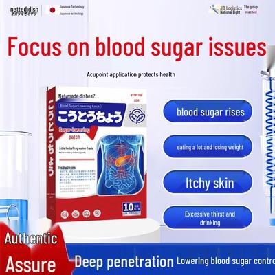 Ganglong Japanese Diabetic Magnetic Foot Patches