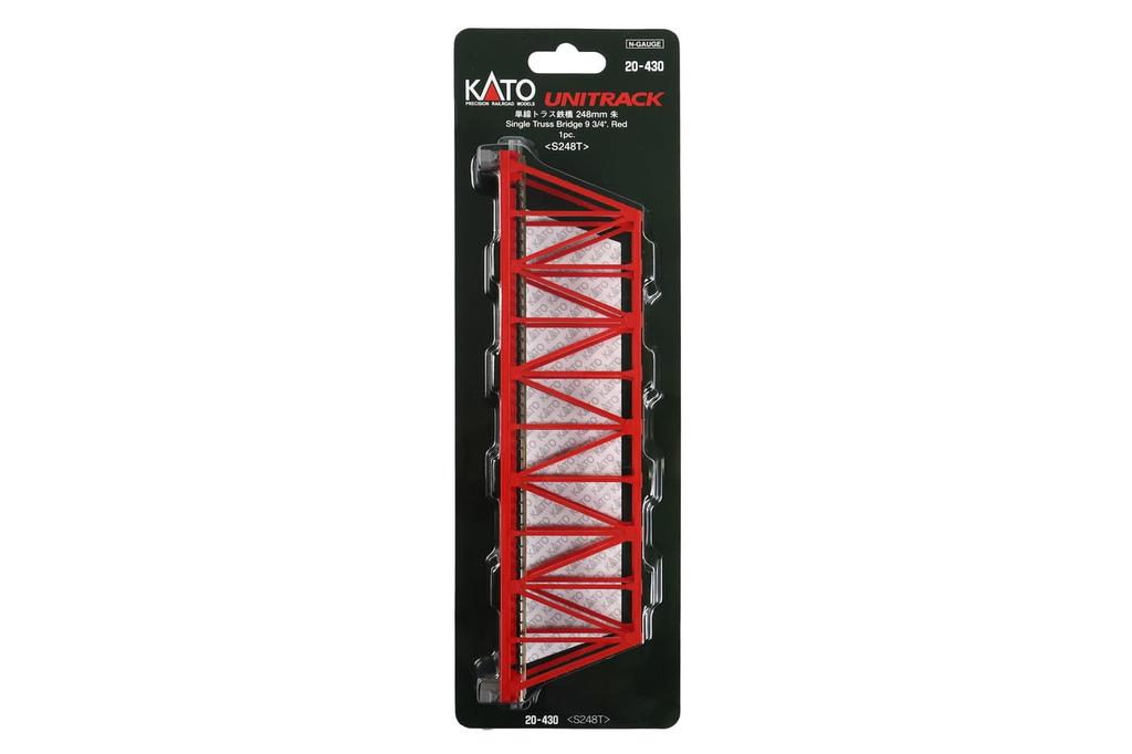 KATO N gauge single track truss iron bridge red 20-430 railway model supplies