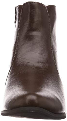 Liberty Doll Side Zip Chelsea Boots 9003 Women's Dark Brown PU 22.5 Cm 2E