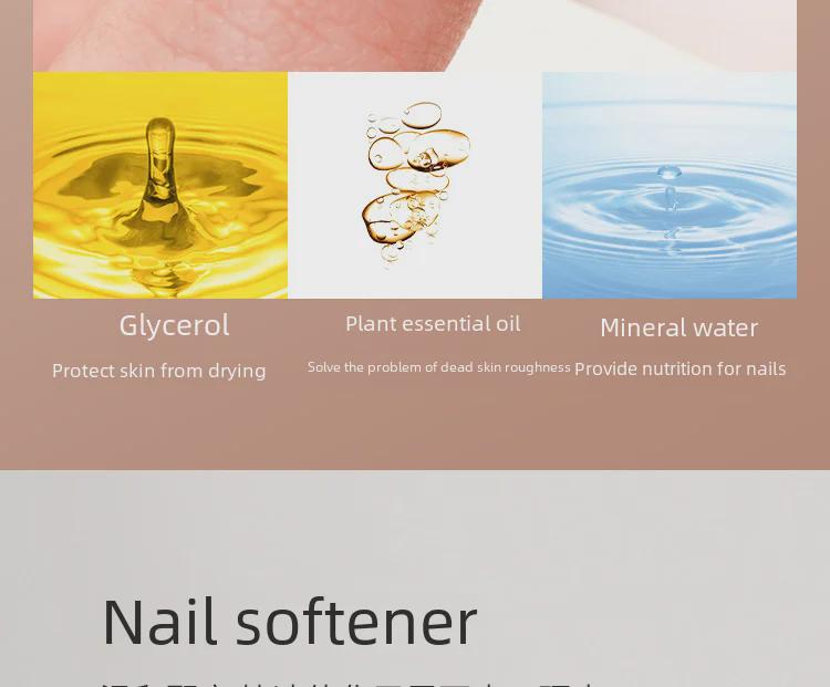 500ml Nail Nutrition & Softening Oil - Moisturizes Cuticles and Exfoliates Dead Skin