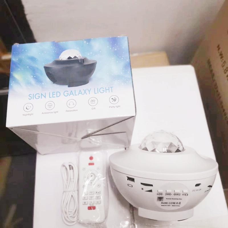USB Bluetooth Speaker & Starry Sky Laser Light Projector for Parties