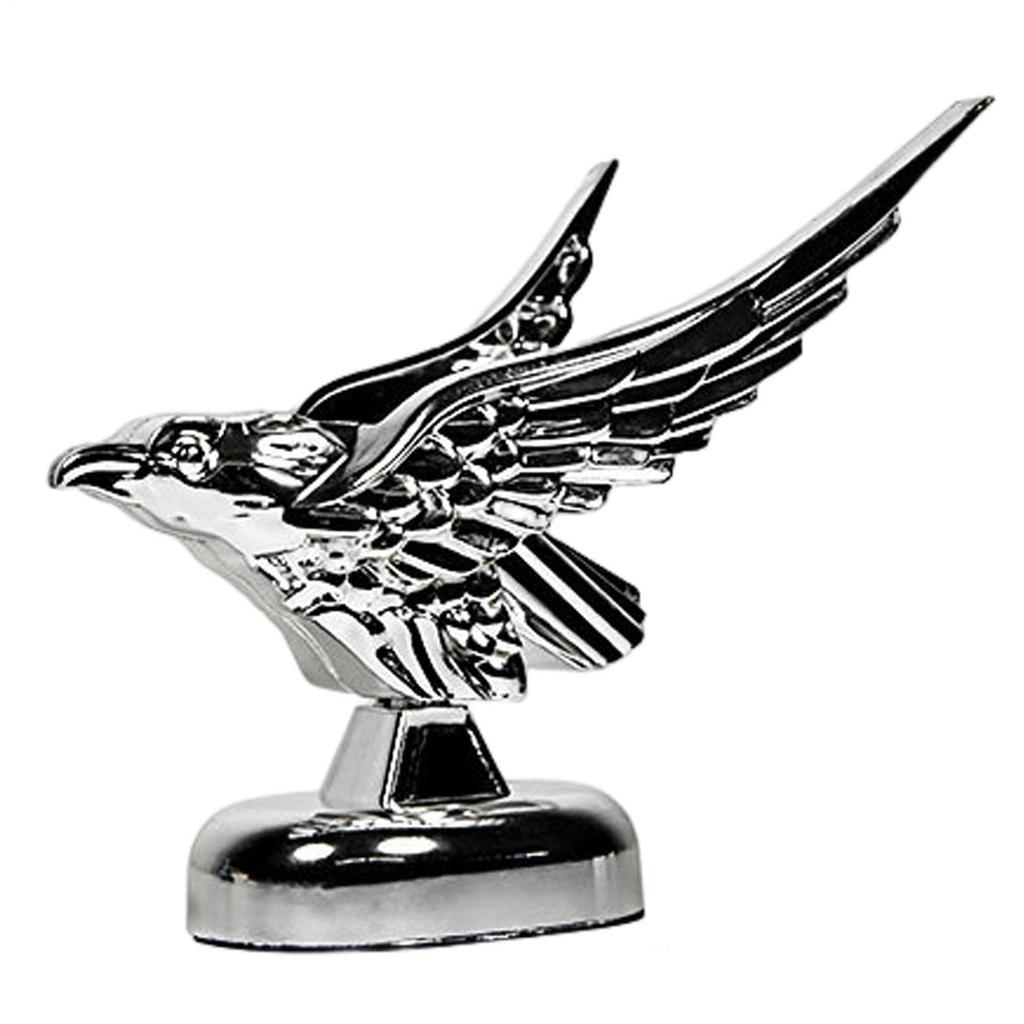 Car Hood Ornament - Hood Eagle Support Sticker Decal | Car Logo Sticker Hood