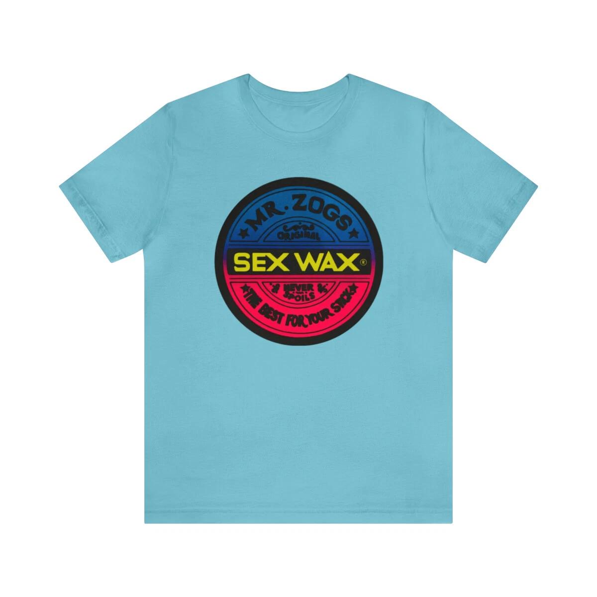 Mr. Zogs Sex Wax Large Classic Logo Premium Unique Color T-Shirt Outlaw Surf XL