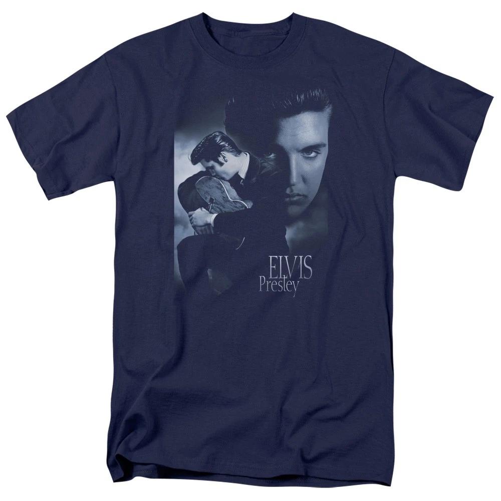 Elvis Presley - Reverent - Unisex Short Sleeve Children s T-shirt - Blue 100