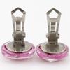 CHANEL Camelia Earring pink plastic flour 7.0g Women Used