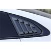 Side Window Louver Shutter Cover Carbon Fiber Abs For 16-20 Chevrolet Malibu Usa