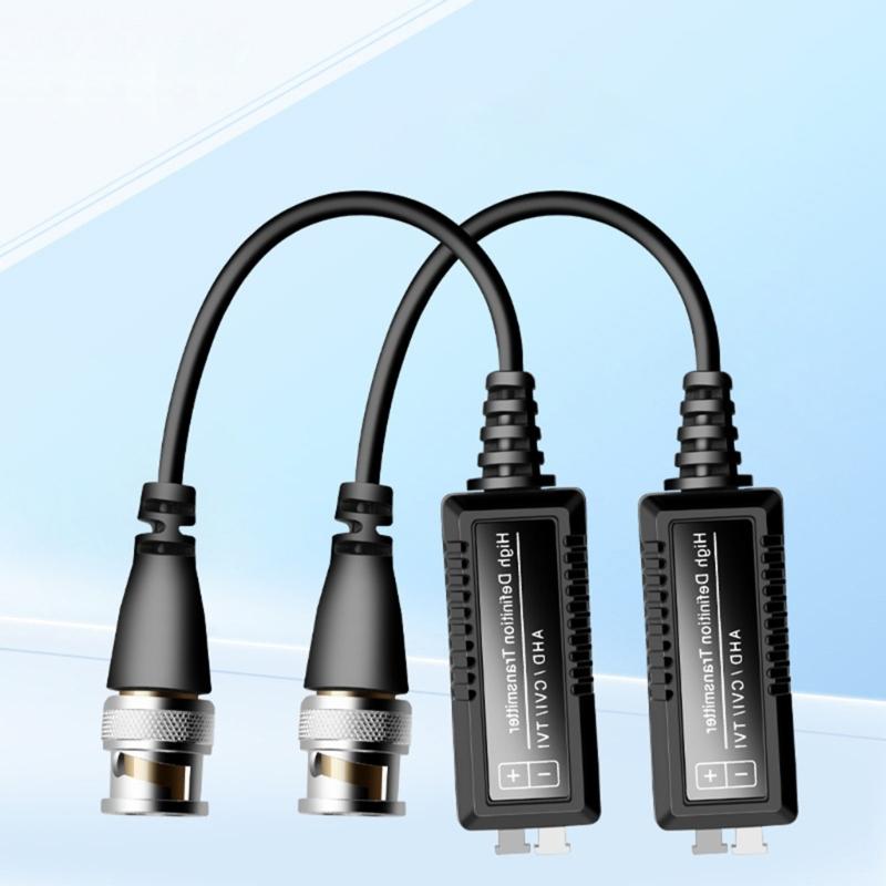 Hochauflösende AHD/CVI/TVI Twisted-Pair Video-Sender BNC CCTV Video Balun für TVI AHD Signal
