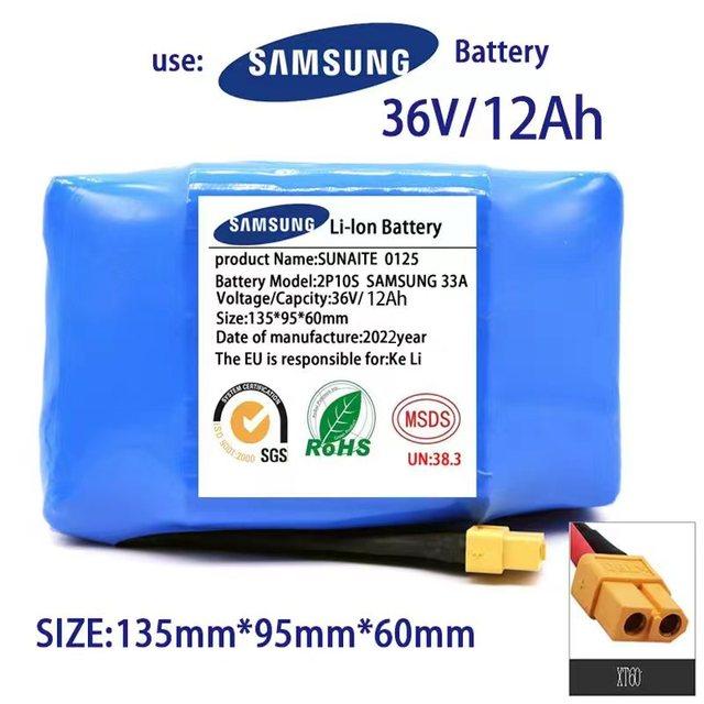 Genuine 36v Battery Packs 6000mah 6 .0ah Rechargeable Lithium Ion Battery For Electric Self Balancing Scooter Hoverboard Unicycle
