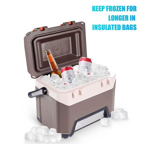 Reusable Ice Cubes for Drinks, 50-Pack, Refreezable Plastic Ice Cubes, BPA-Free, Chill Your Drinks Without Dilution, Washable Fake Ice Cubes for Cockt