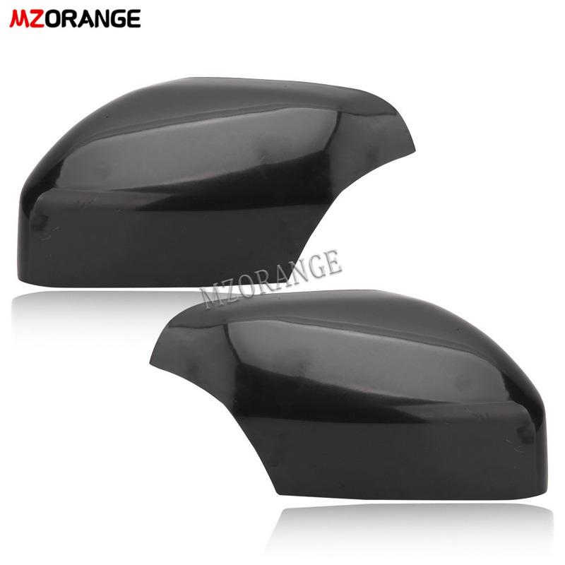 Side Mirror Cover For Volvo XC70 XC90 2007-2014 Rearview Mirror Shell Housing Outer Gloss Black accessories case cover frame