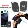 Ultra Thin Airtag Tracking Card Wireless Charging Smart Tag Gps Locator Anti-Lost Wallet Tracker Cards for Apple Find My Device
