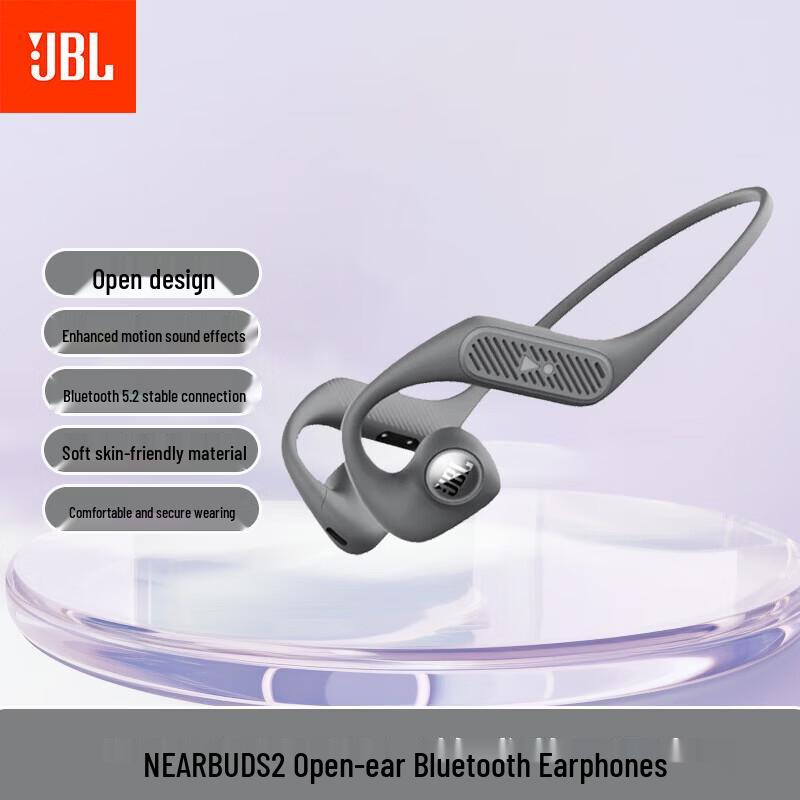 JBL Nearbuds 2 Open-Ear Sports Bluetooth Earbuds