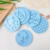 EID MUBARAK Moon Star Chocolate Cookies Fondant Embossed Mold Letter Stamp Cutter Arabic Ramadan Kareem Cake Decorating Tools