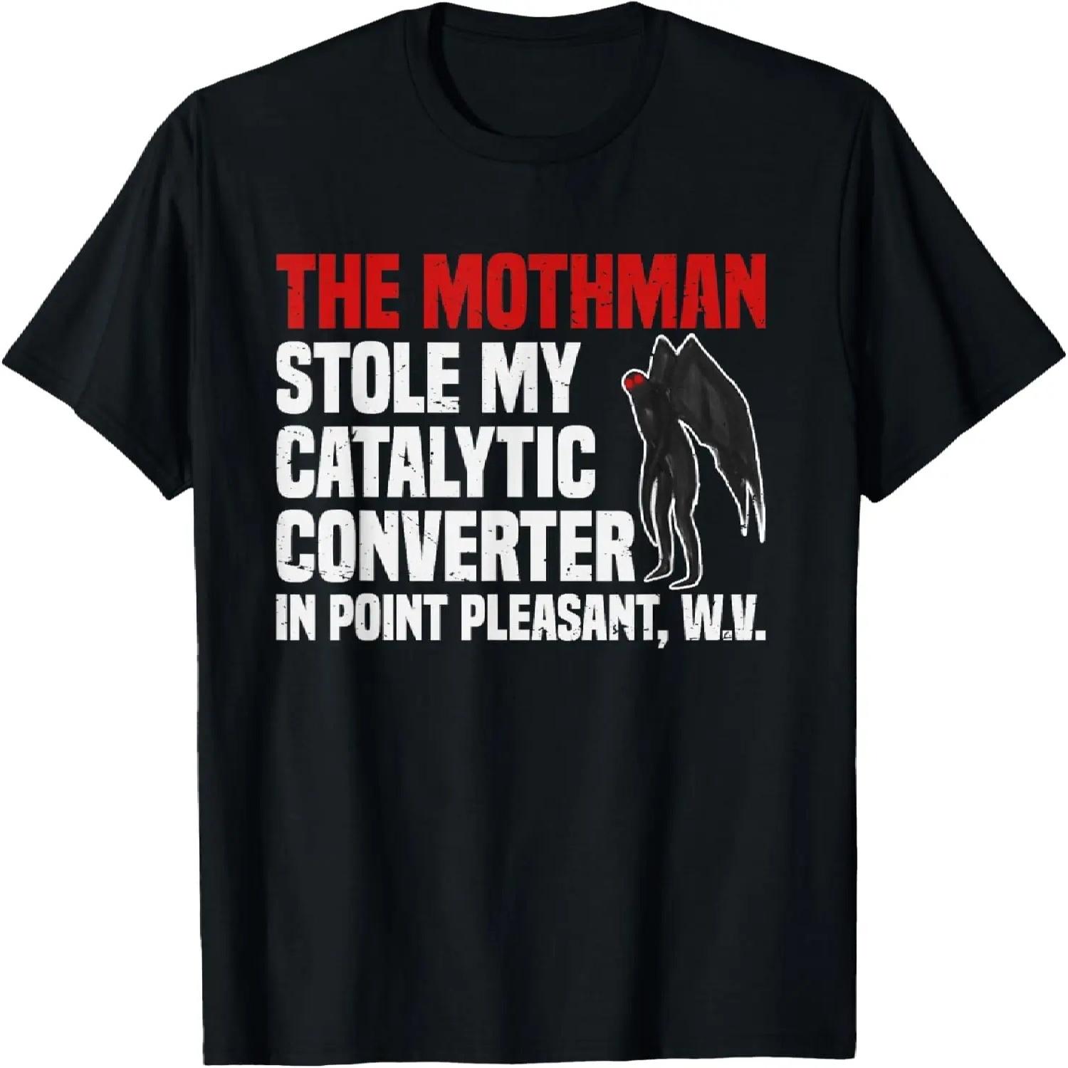 The Mothman Stole My Catalytic Converter In Point Vintage T-Shirt S