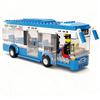 238 PCS Sluban 0330 City Series Single Decker Bus Car Model Children Educational Building Block Brick Toys