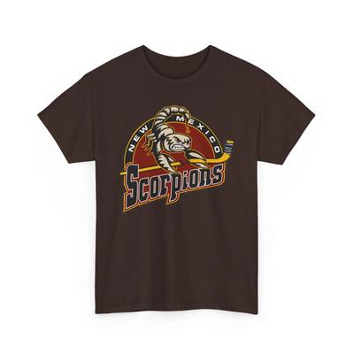 Verstorbene Eishockeymannschaft New Mexico Scorpions Bedrucktes T-Shirt