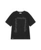 MISEKI SEOUL Chicano Lettering Short Sleeve Black