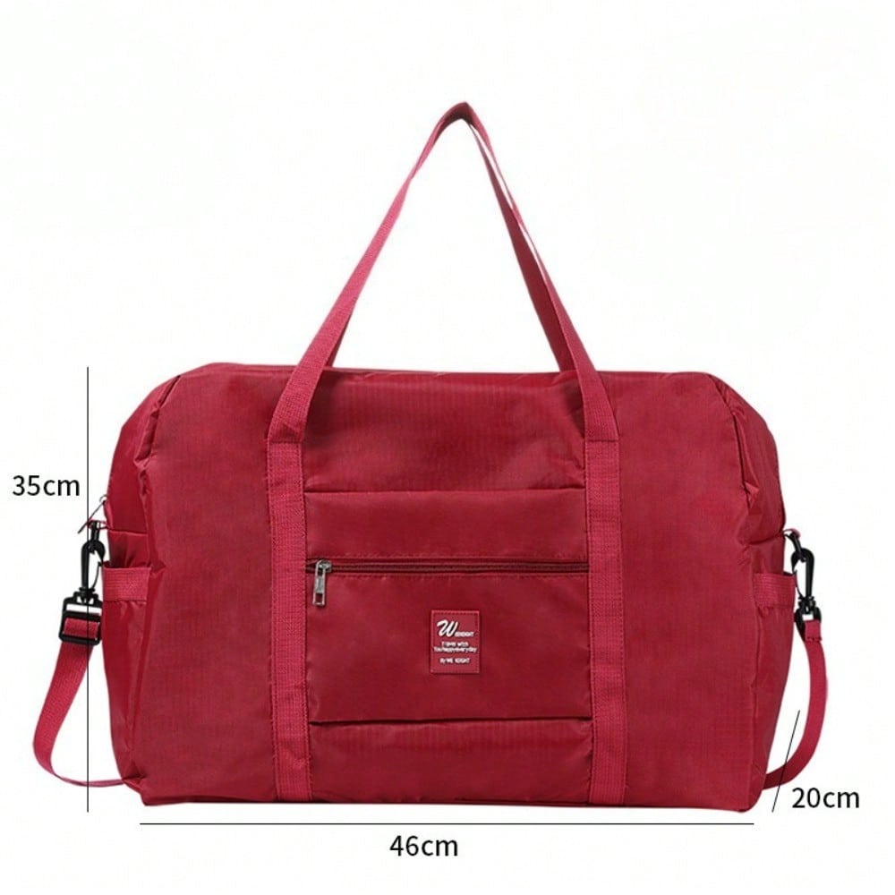 Sac à vêtements de voyage, Sac de sport, Sac pour courts trajets, Sac de voyage, Sac de rangement, Sac à main. burgundy L multicolore