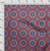 oneOone Cotton Flex Pink Fabric Asian Block Floral Fabric For Sewing Printed Craft Fabric By The Yard 40 Inch