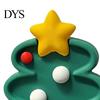 Kitchen Decor Magnet Christmas Tree Refrigerator Magnet, 3D Printed Fridge Magnetic Note Holders Holiday Accessory for Cabinets Whiteboards Decorative
