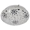 Handcrafted Mosaic Design Glittering Glass Ceiling Light