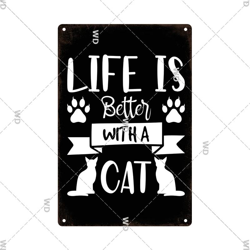 Funny Quote Sarcastic Vintage Posters Life Tin Sign Retro Plaque Metal Plate Wall Art Decor for Home Garden Courtyard Room Gift