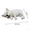 Action Figures, Small Dog Model, Miniature Resin Animal Statues, Desktop Decoration for Toys